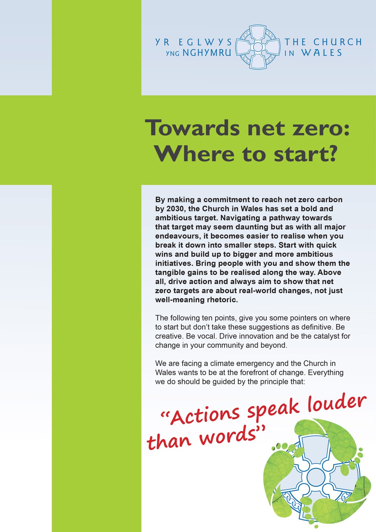 Towards net zero: Where to start?