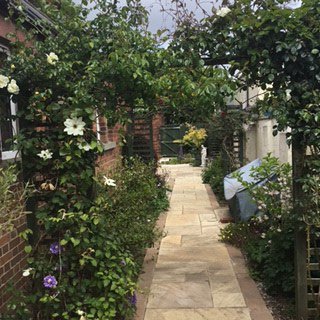 quiet garden dedicated to St Francis.jpg