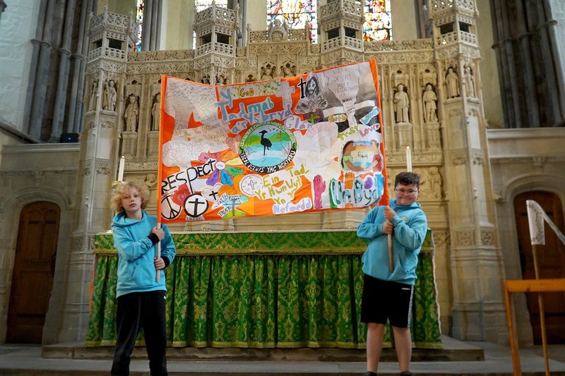 School leavers gather for service of celebration.jpg